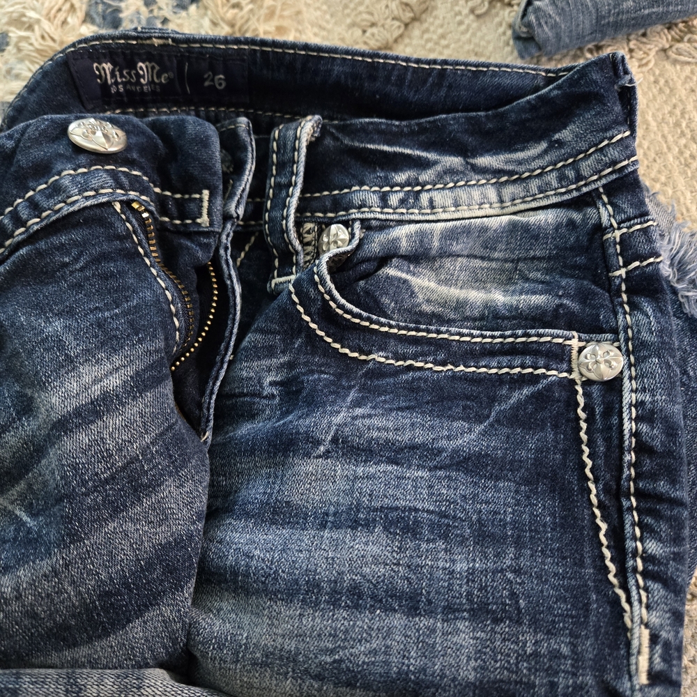 Miss Me Women's Dark Blue Boot Cut Jeans